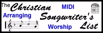 Christian Songwriters List