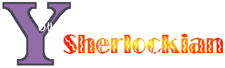 You know you're a Sherlockian when....