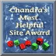 Chandra's Most Helpful Award