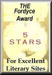 The Fordyce 5-Star Award from The Poetry Workshop