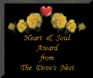 The Dove Nest's Heart and Soul Award