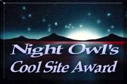 Night Owl's Cool Site Award