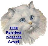 Purrrfect Webpage Award from Women & Children First