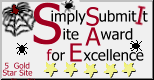 Simply Submit It 5-star Award