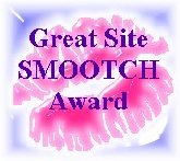 Lipstick's Great Site Smootch Award