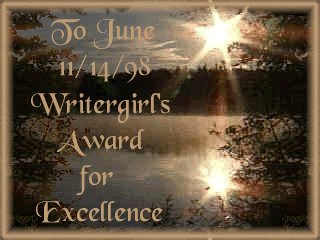Writergirl's Award for Excellence