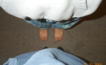 I like our feet better...