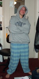 Sarah as a Gangster