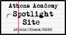 I'm in the Athens Academy Spotlight