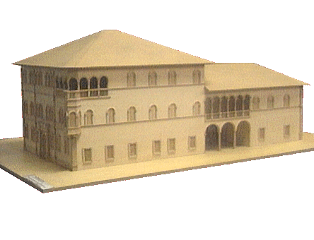 Model of Palazzo a Prato - Trento
