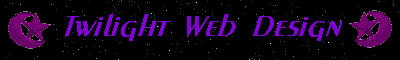 Twilight web design