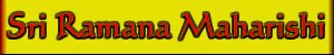 Title image:Sri Ramana Maharishi