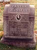 Pastor Russell's Headstone