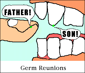 Germ reunion cartoon