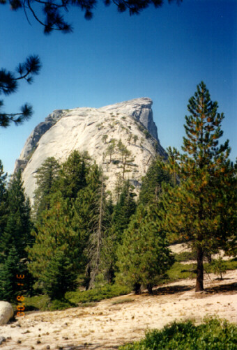 Half Dome In Sight