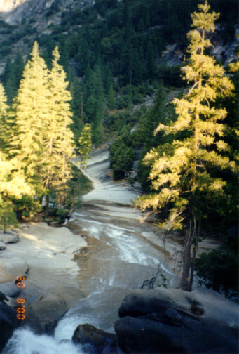 River Above Vernal Fall