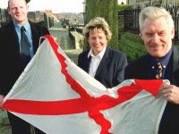 [St Patrick's Cross being used by Unionists]