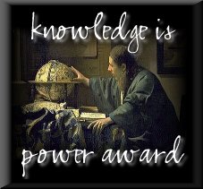 Knowledge is Power Award from COGM!