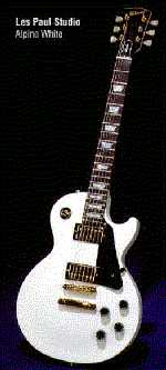 Gibson Les Paul Studio: Alpine White finish