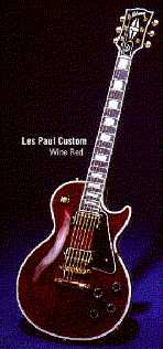 Gibson Les Paul Custom: Wine Red finish