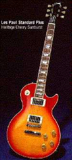 Gibson Les Paul Standard Plus: Heritage Cherry Sunburst finish