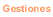 Gestiones institucionales