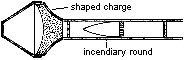 PzFaust with incendiary round