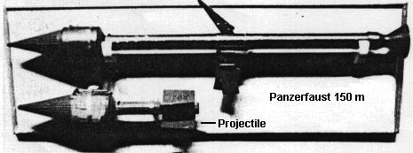 Panzerfaust 150 with warhead