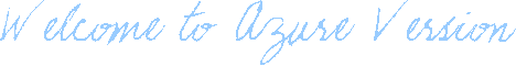 Welcome to Azure Version!