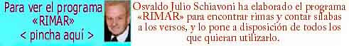 Una  herramienta excelente para todo versificador