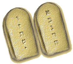 Ten Commandments Tablets
