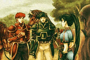 [Lyn with my two favourite cavaliers, Kent & Sain ^_^]