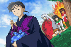 [Sango's ticked 'cause Miroku adopted a cute girl... ^_~]