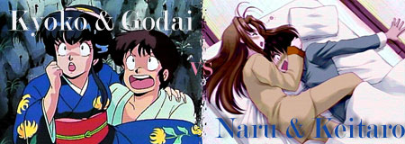 Kyoko/Godai vs Naru/Keitaro