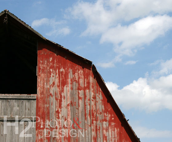Barn and Sky