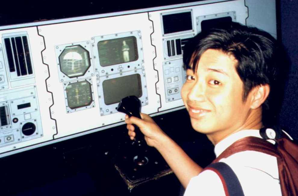 at Johnson Space centre, Houston