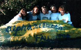 New members show their spirit