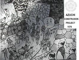 Oda Nobunaga building Azuchi