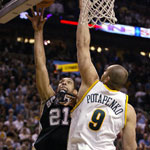 .. to Duncan who scores ...