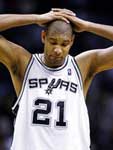 Duncan looking dejected