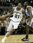 Duncan makes the move on Nene