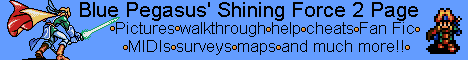 Blue's Shining Force II Page