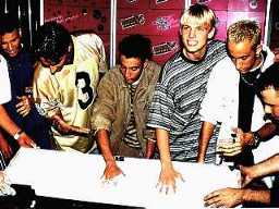 BSB at London's Rock Circus