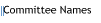 Committee Names