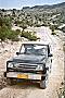 Sue in her Rocky on Sharafat al Alamayn