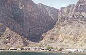 Fishing village at end of fiord
