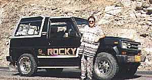 On the road with my Daihatsu Rocky