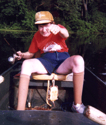 mom with long neck turtle