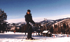 Ratih enjoying a sunny day