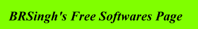 Free Softwares Page